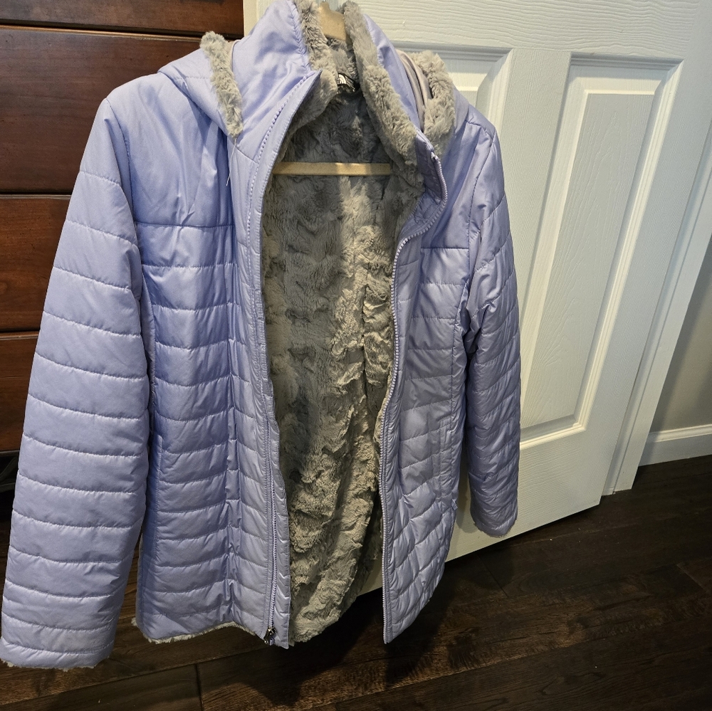 The North Face Girls Mossbud Swirl Parka girls XL never won NEW without tag